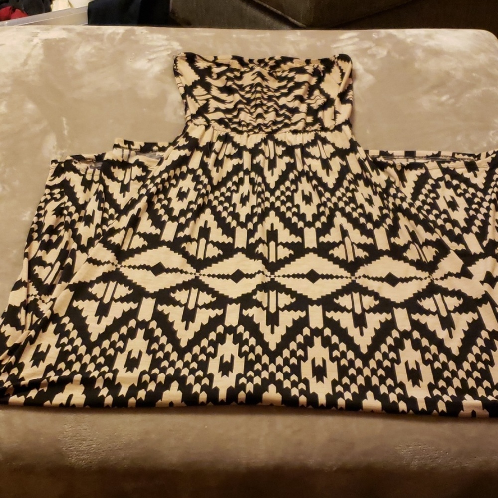 Strapless Maxi Dress